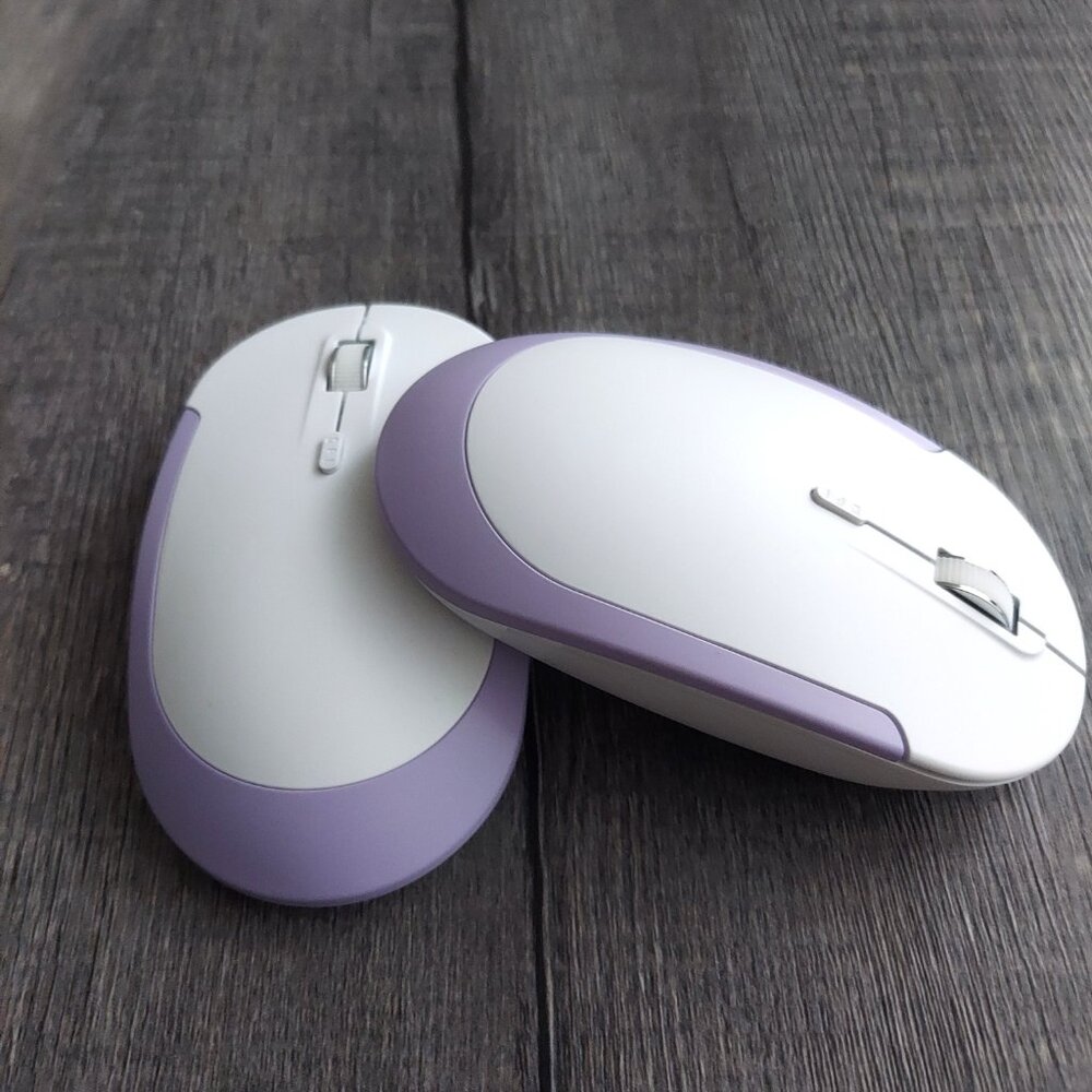 TWO (2) NEW 2 Slim Quiet Mouse with USB 2.4G